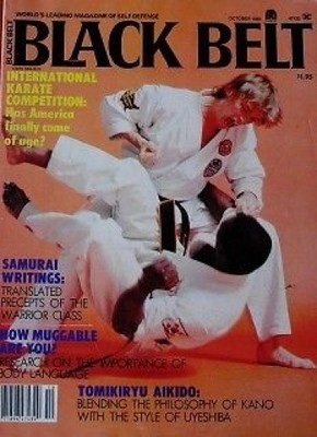 RARE 10/81 BLACK BELT MAGAZINE TOKEY HILL KARATE KUNG FU AIKIDO MARTIAL ARTS