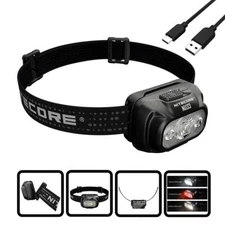 Nitecore NU33 Triple Output USB-C Rechargeable Headlamp- 700 Lumens