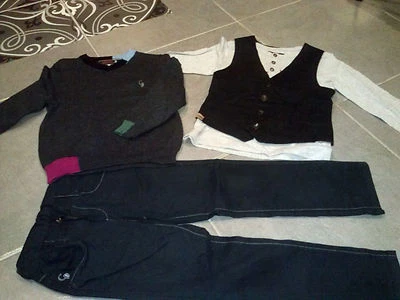 ensemble garçon ~ 6 ans ***CATIMINI*** Dandy "Sportswear Chic) 4 pièces - Photo 1/4