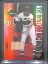 2003 Leaf Limited Orange Timber Relic #157 Roberto Clemente No 3 of 25