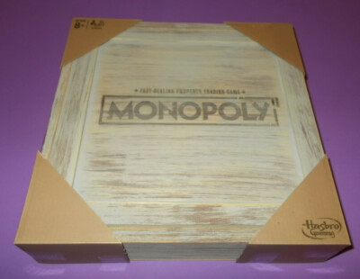 Monopoly - Holzbox/Limitierte Sonderausgabe- Retro Version  von Hasbro