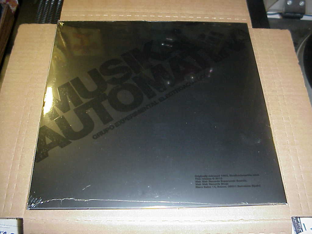 西LP Musikautomatika Musikautomatika LPS167 Wah Wah Records /00260 LP: MUSIKAUTOMATIKA self titled s/t VENEZUELA EXPERIMENTAL