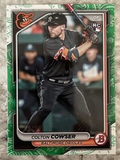 2024 Bowman Colton Cowser  Retail Green Parallel /99
