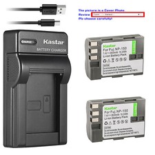 Kastar Battery Slim Charger for Fuji NP-150 NP150 BC-150 Fujifilm FinePix S5 Pro