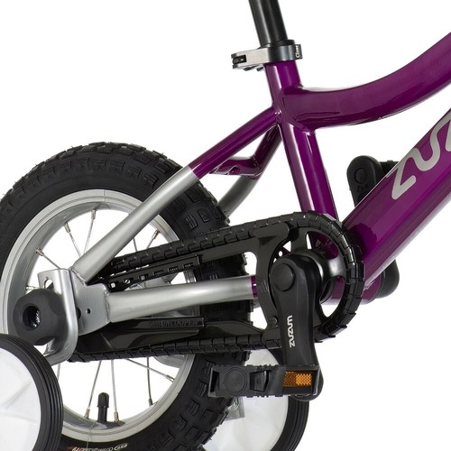 Zuzum® 12 Zoll Kinderfahrrad mit Rücktritt für Kinder ab 2 Jahre, lila-chrom - Bild 5 von 8