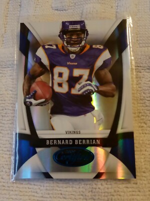 2009 BERNARD BERRIAN DONRUSS CERTIFIED #70 BLUE FOIL #D/100 SP CARD VIKINGS PWE