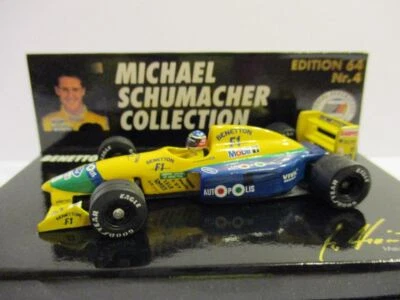 WOW EXTRÊMEMENT RARE Benetton B191 Ford #19 Schumacher Italia 1991 1:64 Minic... - Photo 1/3
