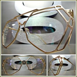 hexagon eyeglass frames