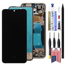 OEM OLED LCD Display Touch Screen Digitizer / Frame For LG V60 ThinQ 5G US Ver 