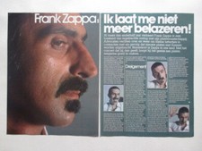 Frank Zappa Poly Styrene X Ray Specs clippings Holland Dutch 1970s