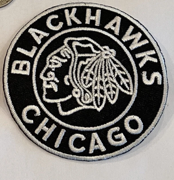 Chicago Blackhawks Estilo Vintage Bordado Hierro En Parche ¡Impresionante! 3"x 3"" Foto 2 de 2