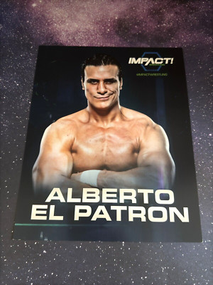 Alberto El Patron TNA Impact Wrestling 8x10 Promo Photo Alberto Del Rio #1