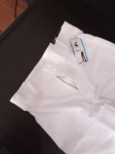 Champro Men's Adult Classic Cut Baseball Pants White *SIZE SMALL - 第 12/14 張圖片