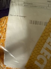 COLLECT SELECT LAKERS YELLOW SWINGMAN MAMBA SHORTS 8/24 Medium New Limited NBA