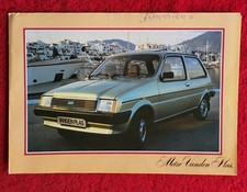 AUSTIN ROVER METRO VANDEN PLAS CAR SALES BROCHURE UK 6 PAGE 1980