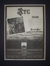 XTC Black Sea, Towers Of London 1980 Poster Type Ad, Promo Advert