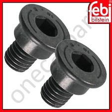 Brake Disc Mount Screw x2 Febi 180528 For Alpina BMW Mini Rolls Royce Land Rover
