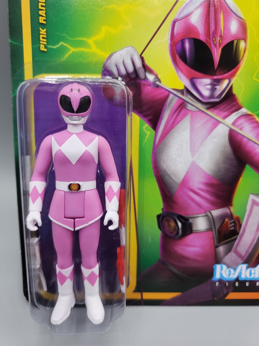 POWER RANGERS Figurine Ultimates Pink Ranger Super7