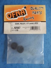 VINTAGE OFNA 92567 GEAR PULLEY 17T 17 TEETH SMALL 2 PCS OFN92567 NIP