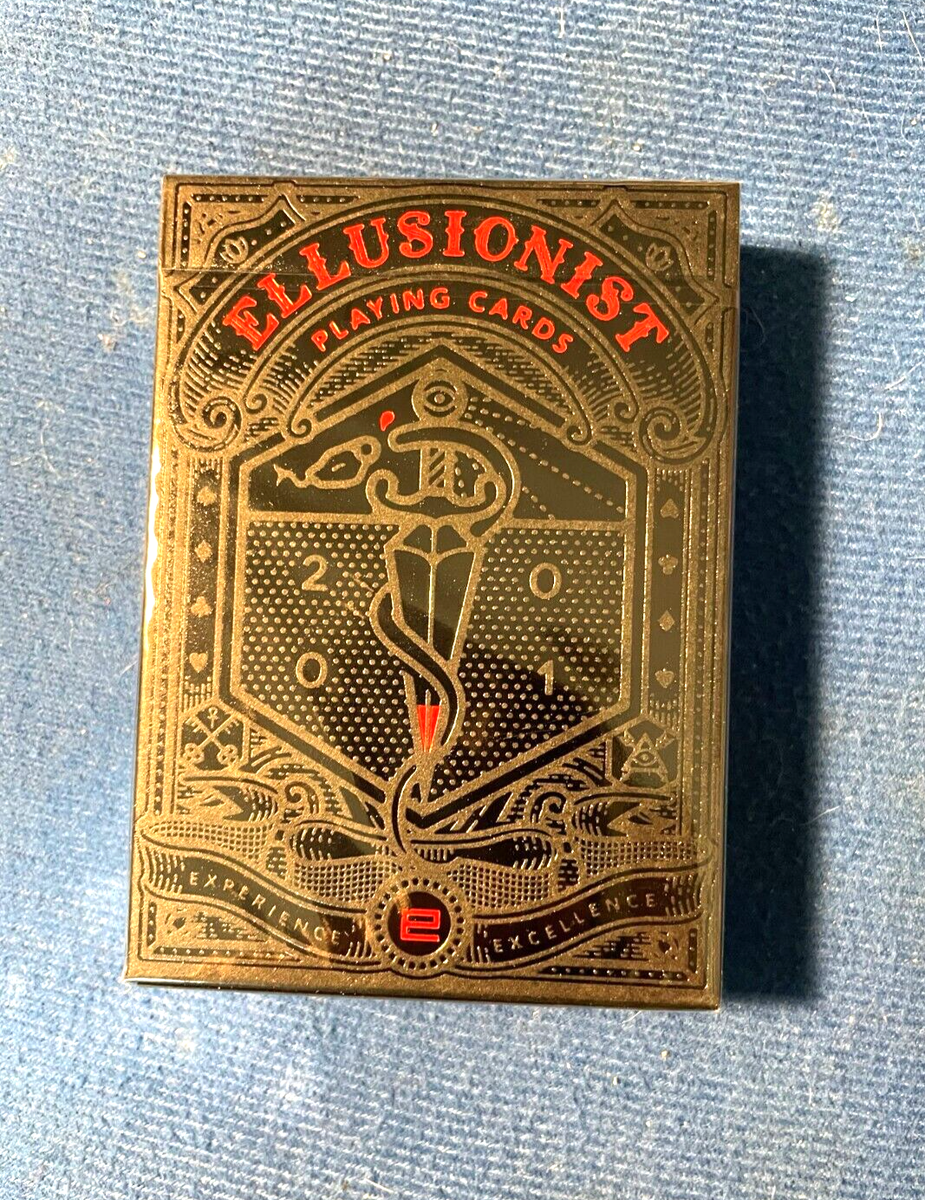 Ellusionist E Deck: Black Anniversary Edition Playing Cards - LIMITED EDITION Ellusionist E Deck: Black Anniversary Edition Playing Cards - LIMITED EDITION