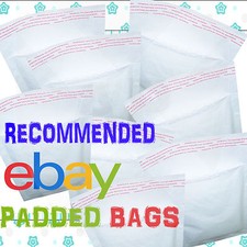 WHITE PADDED BUBBLE WRAP BAGS / ENVELOPES 'ALL SIZES' ALL COURIER - WHITE CHEAP