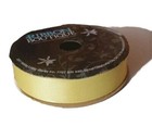 7/8" Grosgrain Ribbon  5 Yards of Light Yellow Solid — photo 1