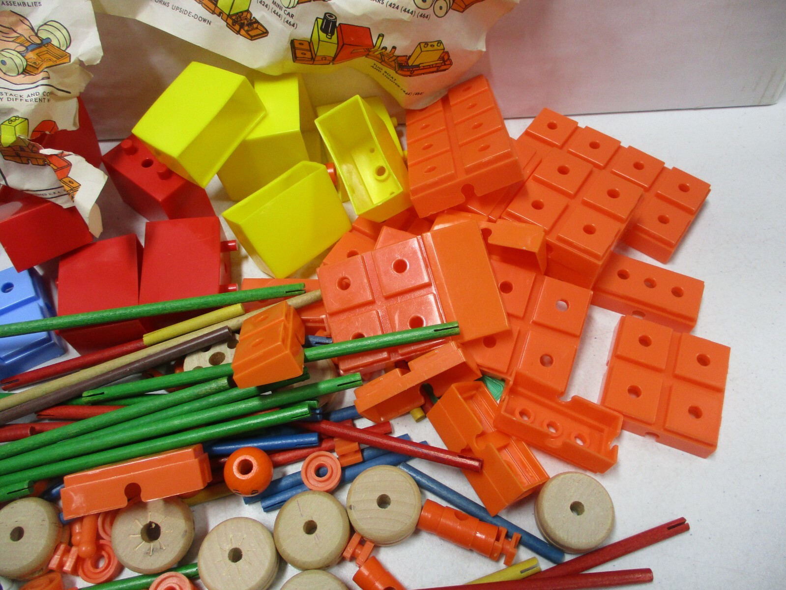 Vintage Tinker Toy Toy Maker Set No. 464 eBay