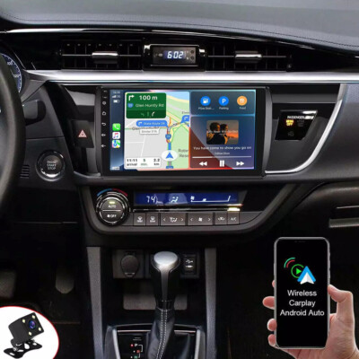 For Toyota Corolla 2014-2016 CarPlay Android 13 Car Stereo Radio GPS WIFI BT 32G