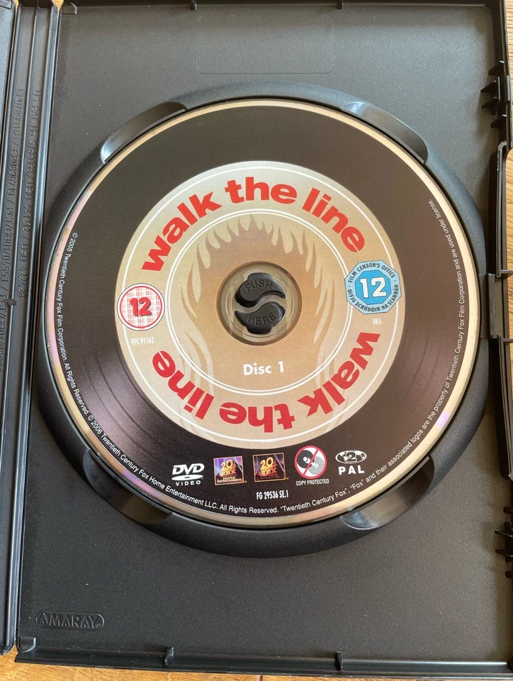 Walk The Line (DVD, 2006) - Image 2 of 4
