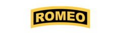 4" us military romeo yellow and black bumper sticker decal usa made