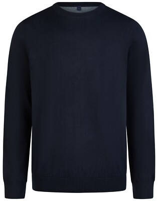 Marvelis Pullover Rundhals-Ausschnitt dunkelblau