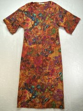 Peruvian Connection Bollywood dress Womens M Amber - flawed