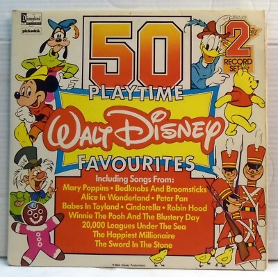 Walt Disney -50 Playtime Favourites - vinyl DOUBLE LP 50DA 318 