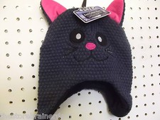 RUGGED WEAR - UNISEX - KNIT CRITTER HAT - KITTEN - ONE SIZE  AC-19-222x4 