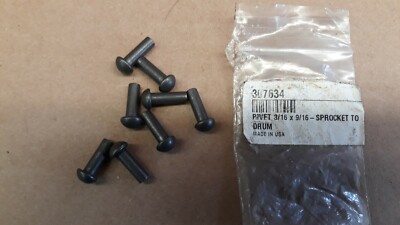 Ingram Lead One Too Tree “Instant Chet “ Cushman Sprocket to Drum 3/16x9/16 Rivets | eBay