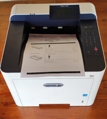 Stampante Xerox Phaser 3330 Toner Ok - Foto 3 di 8