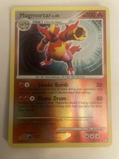 2007 Pokémon Magmortar 12/123 Mysterious Treasures Reverse Holo Rare