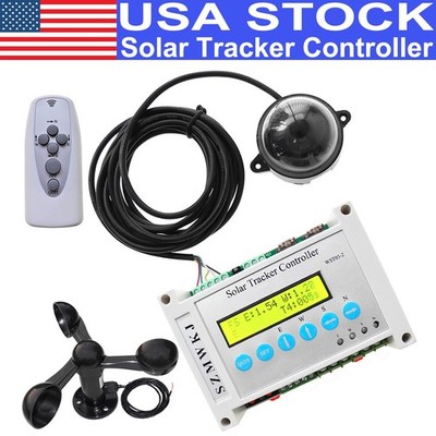 Electronic Solar Tracking Dual Axis Solar Tracker Controller +Wind Speed Sensor