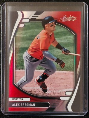 2022 Panini Absolute Alex Bregman #79 Spectrum Red /99