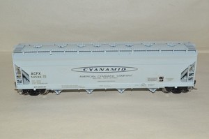 HO scale Athearn custom Cyanamid Wayne New Jersey ACF covered hopper car MW KD's