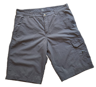 Wanderhose McKinley Herren Bermuda Peppino III anthracite Gr. L/52 getragen