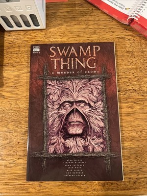 Swamp Thing A Murder of Crows Graphic Novel By Alan Moore BRAND NEW SC