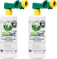 BioTurf BioS Odor Eliminator Concentrate   32 Ounce Pack of 2 , Clear