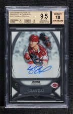 2010 Bowman Sterling Prospects Yasmani Grandal #BSP-YG BGS 9.5 GEM MINT Auto e8i