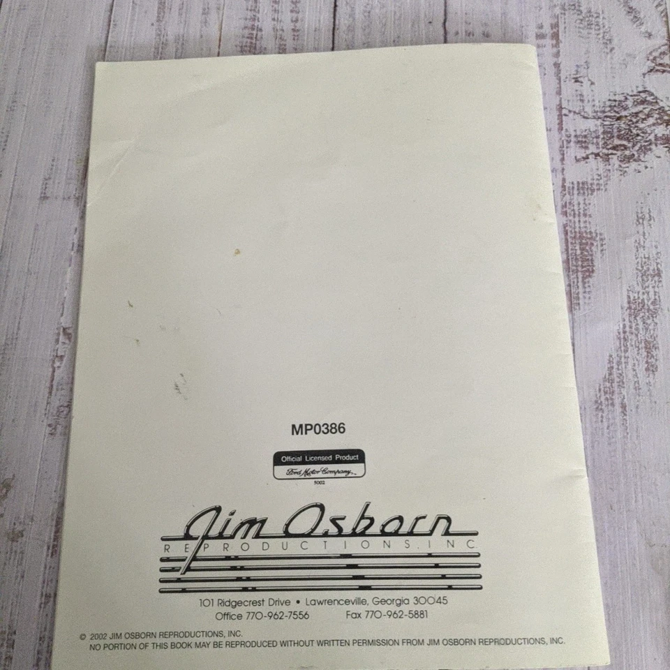 福特 1969 F100 - F350 卡车接线图手册 69 — 第 2/4 张图片