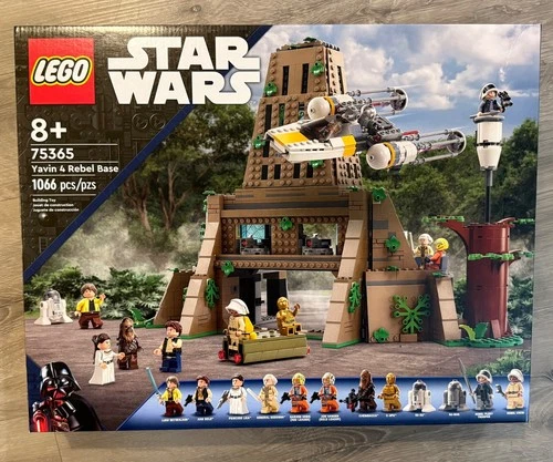 LEGO Star Wars: Yavin 4 Rebel Base (75365) Brand New Factory Sealed Retired Set