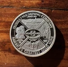 HOMESTAKE MINING COMPANY ONE TROY OUNCE .999 FINE SILVER RARE ROUND