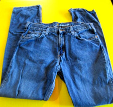 Carhartt Jeans Men's 36 X 36" Blue Denim Relaxed Fit Straight Leg