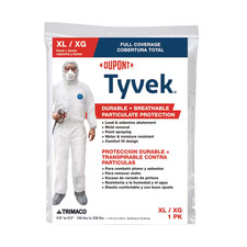 DuPont Tyvek Coveralls Paint Suit Hood Boot Disposable Protective Suit XL