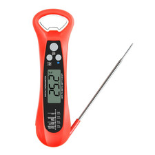 Folding Pocket Digital HVAC Thermometer,Measure Temperatures from -50 to 300-Deg